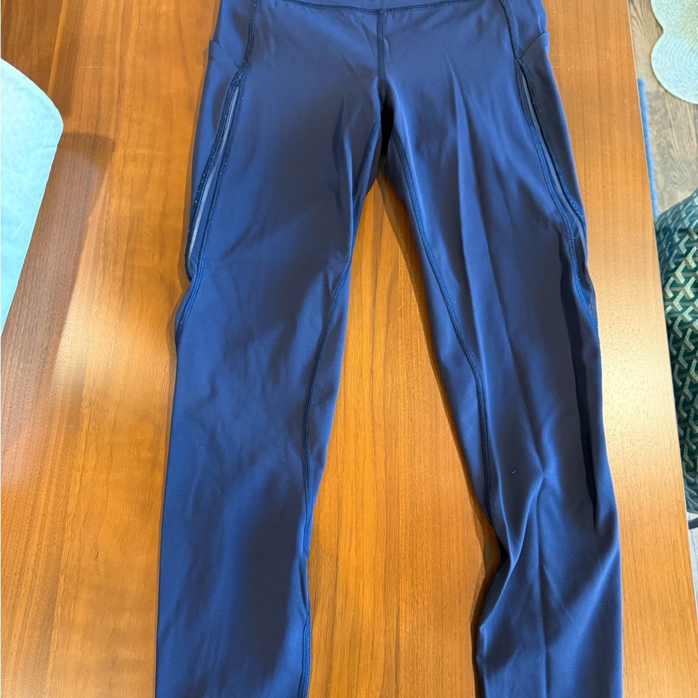 lululemon athletica Navy Blue Leggings
